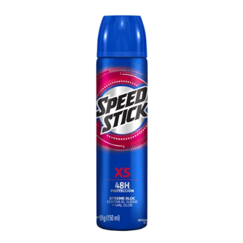DESODORANTE SPEED STICK X5 AEROSOL 150ML